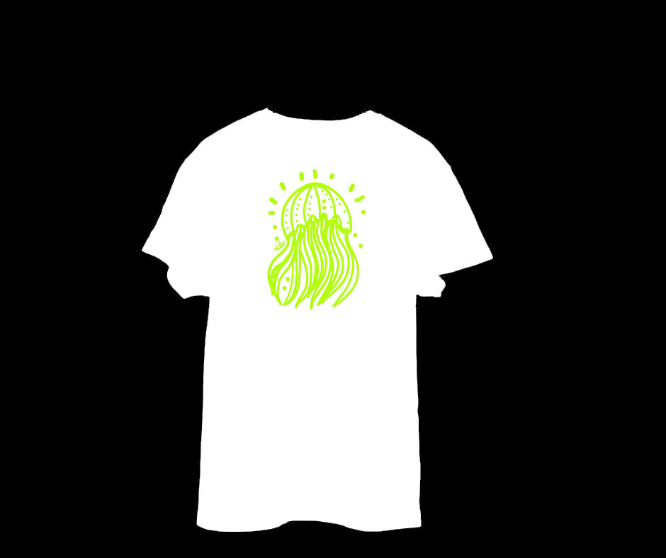 K-TEE'S JELLY SERIES white t-shirt